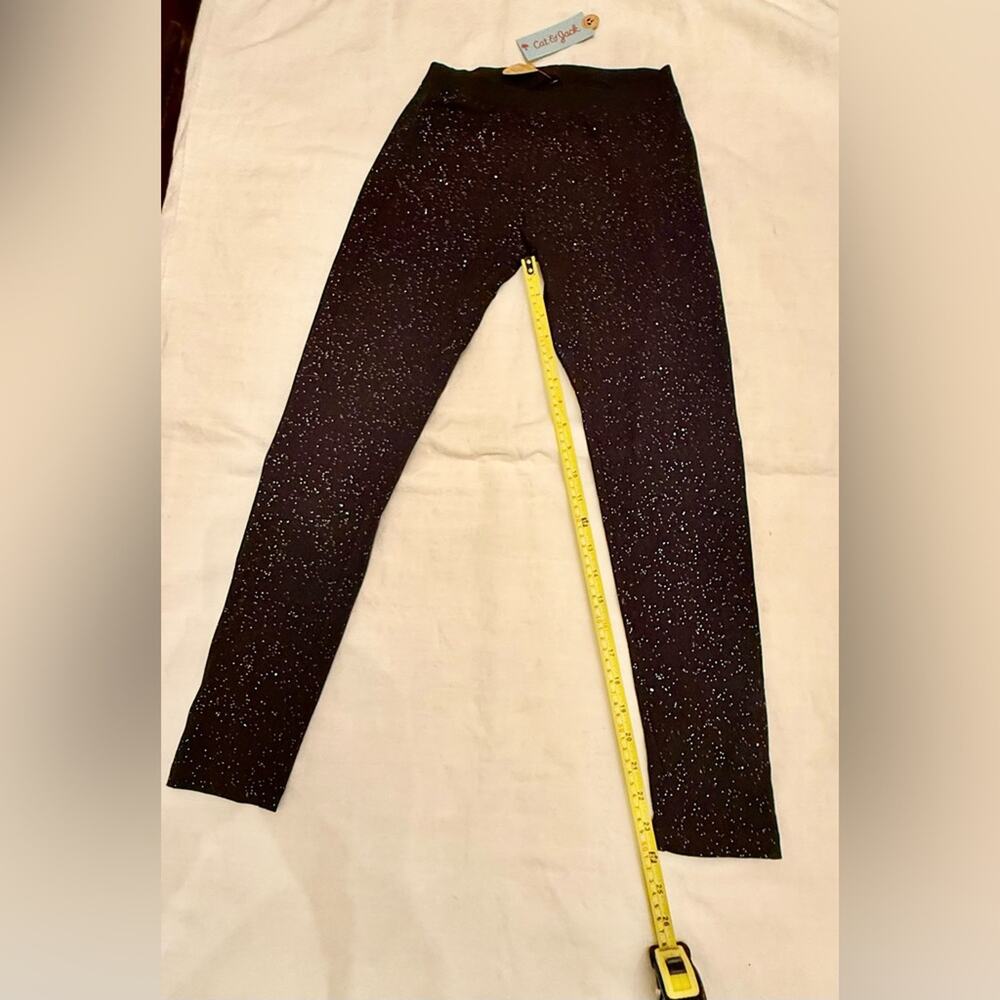 Cat & Jack Black Sparkle Leggings Size XL NWT - Picture 10 of 12